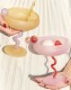 Whimsical Jelly Bean Wine Glass for Cocktails & Champagne
