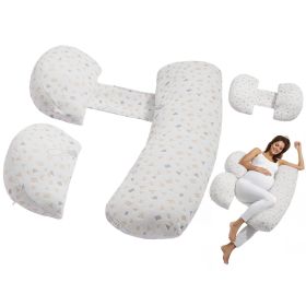 VEVOR Pregnancy Pillows for Sleeping, Adjustable Maternity Pillow for Pregnant Women