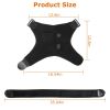 Heated Shoulder Brace Electric Heating Pad Therapy Shoulder Heating Wrap Compression Sleeve for Shoulder Pain Muscle Stiffness Bursitis Tendonitis