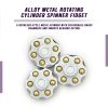 Metal Alloy Rotating Cylinder Spinner Fidget