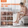 VEVOR Foot Circulation Stimulator with Heat, EMS & TENS Foot Massager for Neuropathy, Electric Foot Stimulator with 3-Level Temperature