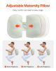 VEVOR Pregnancy Wedge Pillow, W-Shaped Maternity Pillow for Pregnant Women