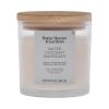 (1 pack)and Salted Coconut Mahogany Scented 2-Wick Ombre Jar Candle 12oz.