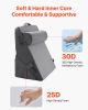 VEVOR Bed Wedge Pillow for Sleeping, 3 Pcs Adjustable Orthopedic Bed Wedge Set, with Washable Cover & Foam Support