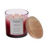 (4 pack)and Amber and Saffron Scented 2-Wick Ombre Jar Candle 12oz.