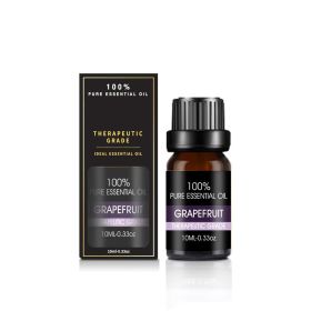Organic Essential Oils Set Top Sale  Natural Therapeutic Grade Aromatherapy Oil Gift Kit For Diffuser (Option: Grapefruit essential oil)