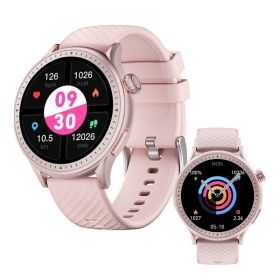 Round Screen Smartwatch, 1.43in HD 3ATM Waterproof, Equipped With Heart Rate Detection, Sleep Monitoring, And Step Tracking,100 Sports Modes Move (Option: Pink)