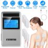 4 Channel TENS Unit Muscle Stimulator Rechargeable Digital TENS Muscle Massager with 48 Modes 20 Intensity Levels 8 Pads Timer