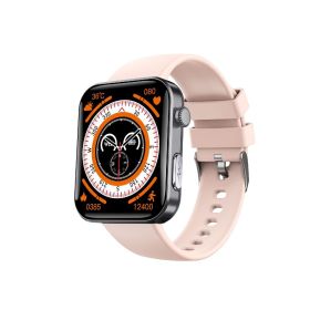 2025 New Smartwatch ECG Continuous Glucose Monitor Blood Pressure SOS Fall Alarm HRV Body Composition Analyzer All In One Health Guardian Best Wearabl (Color: Pink)