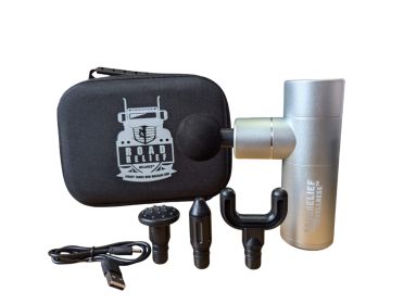 Mini Luxury Travel Massage Gun - Generation 1 (Color: Red)