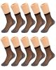 10 Pairs Anti Slip Sheer Ankle Socks for Women with Cotton Sole Silk Thin Nylon Ankle Socks