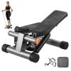 VEVOR Stair Stepper, Mini Stepper for Exercise at Home, Hydraulic Fitness Stepper with Resistance Bands, Full Body Workout Cardio Equipment