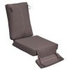 Indoor Outdoor Recliner Replacement Cushion;  Patio Furniture Chair Sofa Washable Cushion Deep Seat;  UV Protected;  Fade Protected and Water Spill Re
